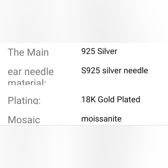 1 ct CERTIFIED MOISSANITE DIAMOND 18KG/925 halo earrings studs - Picture 13 of 16